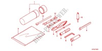OUTIL pour Honda FOURTRAX 420 RANCHER 4X4 Manual Shift RED de 2012