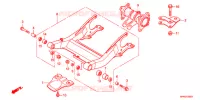 BRAS OSCILLANT pour Honda FOURTRAX 420 RANCHER 4X4 Manual Shift RED de 2012