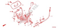 LEVIER DE SELECTION pour Honda FOURTRAX 420 RANCHER 4X4 Electric Shift CAMO de 2012