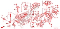 RESERVOIR A CARBURANT pour Honda FOURTRAX 420 RANCHER 4X4 Electric Shift CAMO de 2012