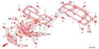 SUPPORT pour Honda FOURTRAX 420 RANCHER 4X4 PS de 2012