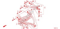 TRIANGLES AVANT (4WD) pour Honda FOURTRAX 420 RANCHER 4X4 PS de 2012