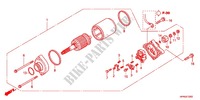 DEMARREUR pour Honda FOURTRAX 420 RANCHER 4X4 PS RED de 2012