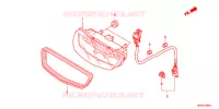 FEU ARRIERE pour Honda FOURTRAX 420 RANCHER 2X4 Electric Shift de 2012