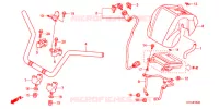 GUIDON pour Honda FOURTRAX 420 RANCHER 2X4 Electric Shift de 2012