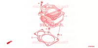 CYLINDRE pour Honda FOURTRAX 420 RANCHER 2X4 BASE de 2012