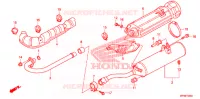 SILENCIEUX D'ECHAPPEMENT pour Honda FOURTRAX 420 RANCHER 2X4 BASE de 2012