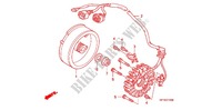 ALTERNATEUR pour Honda TRX 450 R SPORTRAX Electric Start de 2012