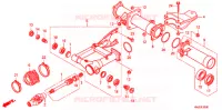 BRAS OSCILLANT pour Honda FOURTRAX 500 FOREMAN RUBICON Hydrostatic de 2012