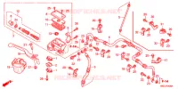 MAITRE CYLINDRE DE FREIN AVANT pour Honda FOURTRAX 500 FOREMAN RUBICON Hydrostatic de 2012