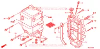 RESERVOIR D'HUILE pour Honda FOURTRAX 500 FOREMAN RUBICON Hydrostatic de 2012