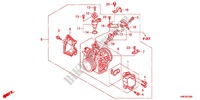 CORPS DE PAPILLON pour Honda FOURTRAX 500 FOREMAN 4X4 Electric Shift de 2012