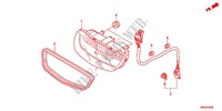 FEU ARRIERE pour Honda FOURTRAX 500 FOREMAN 4X4 Electric Shift de 2012