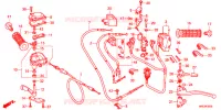 COMMODO   LEVIER   CABLE pour Honda FOURTRAX 500 FOREMAN 4X4 Electric Shift de 2012