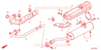 SILENCIEUX D'ECHAPPEMENT pour Honda FOURTRAX 500 FOREMAN 4X4 de 2012