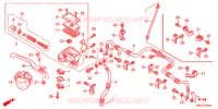 MAITRE CYLINDRE DE FREIN AVANT pour Honda FOURTRAX 500 FOREMAN RUBICON Power Steering de 2012