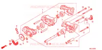 POMPE A HUILE pour Honda FOURTRAX 500 FOREMAN RUBICON Power Steering de 2012