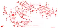 SUPPORT pour Honda FOURTRAX 500 FOREMAN RUBICON Power Steering de 2012
