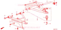 TRIANGLES AVANT pour Honda FOURTRAX 500 FOREMAN RUBICON Power Steering de 2012