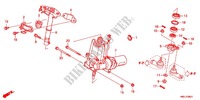 ARBRE DE DIRECTION (TRX500FPA) pour Honda FOURTRAX 500 FOREMAN RUBICON Power Steering de 2012