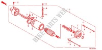 DEMARREUR pour Honda FOURTRAX 500 FOREMAN RUBICON Power Steering de 2012