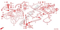 RESERVOIR A CARBURANT pour Honda FOURTRAX 500 FOREMAN RUBICON Power Steering de 2012