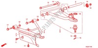 TRIANGLES AVANT pour Honda FOURTRAX 500 FOREMAN RUBICON Power Steering de 2012