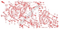COUVERCLE DE CARTER MOTEUR pour Honda FOURTRAX 680 RINCON de 2012
