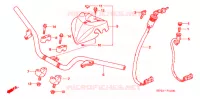 GUIDON pour Honda SPORTRAX TRX 90 de 2012