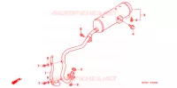 SILENCIEUX D'ECHAPPEMENT pour Honda SPORTRAX TRX 90 de 2012