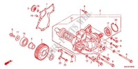 CARTER DE TRANSMISSION pour Honda VFR 1200 F de 2012