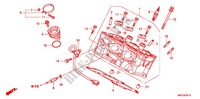CULASSE (ARRIERE) pour Honda VFR 1200 F de 2012
