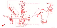 MAITRE CYLINDRE DE FREIN AVANT pour Honda VFR 1200 F de 2012