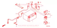 BATTERIE pour Honda VFR 1200 F de 2012