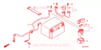 BATTERIE pour Honda VFR 1200 DCT de 2012