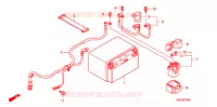 BATTERIE pour Honda VFR 1200 DCT de 2012