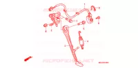 BEQUILLE pour Honda VFR 1200 DCT de 2012