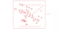 SILENCIEUX TITANE pour Honda VFR 1200 DCT de 2012
