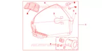 TOP CASE 45L TITANIUM BLADE pour Honda VFR 1200 DCT de 2012