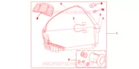 TOP CASE 45L TITANIUM BLADE pour Honda VFR 1200 DCT de 2012