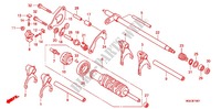BARILLET DE SELECTION (VFR1200FD) pour Honda VFR 1200 DCT de 2012