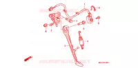 BEQUILLE pour Honda VFR 1200 DCT de 2012