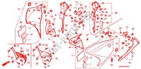CARENAGES LATERAUX AVANT pour Honda VFR 1200 DCT de 2012