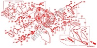 CARTER MOTEUR DROIT (VFR1200FD) pour Honda VFR 1200 DCT de 2012