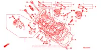 CULASSE (AVANT) pour Honda VFR 1200 DCT de 2012