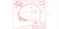 TOP CASE 45L TITANIUM BLADE pour Honda VFR 1200 DCT de 2012