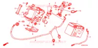 BATTERIE pour Honda VT 1300 C FURY ABS MATT BLACK de 2012