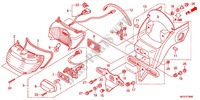 FEU ARRIERE (VT750C2B/C2S) pour Honda SHADOW VT 750 PHANTOM de 2012