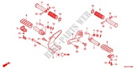 REPOSE PIED (VT750C2B/C2S/CS E,ED,3E,2ED/C/CA) pour Honda SHADOW VT 750 PHANTOM de 2012