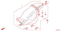 SELLE (VT750C2B/C2S) pour Honda SHADOW VT 750 PHANTOM de 2012